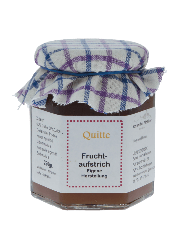 Quitten Fruchtaufstrich 220 Gramm