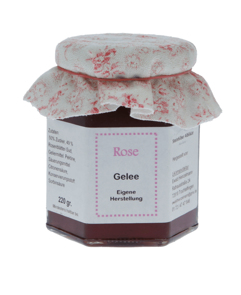 Rosen Gelee 220 Gramm