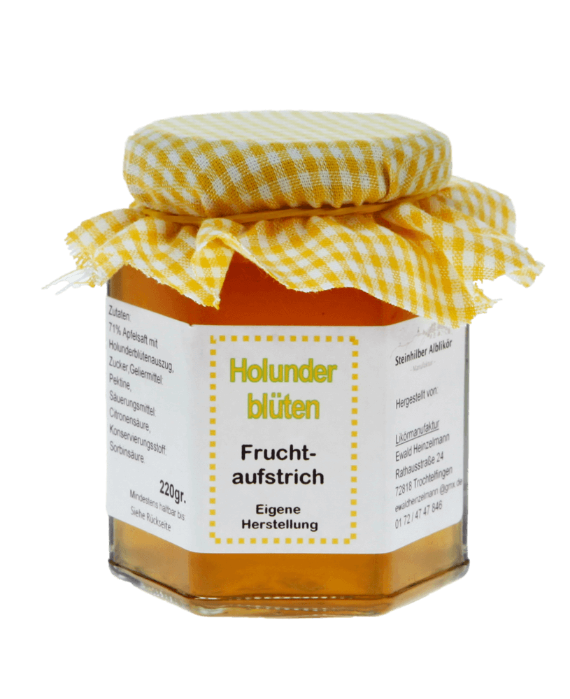 Holunderblüten Fruchtaufstrich 220 Gramm