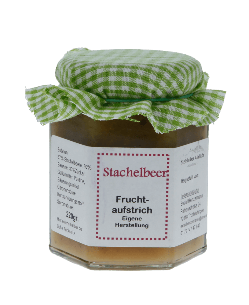 Stachelbeeren Fruchtaufstrich 220 Gramm