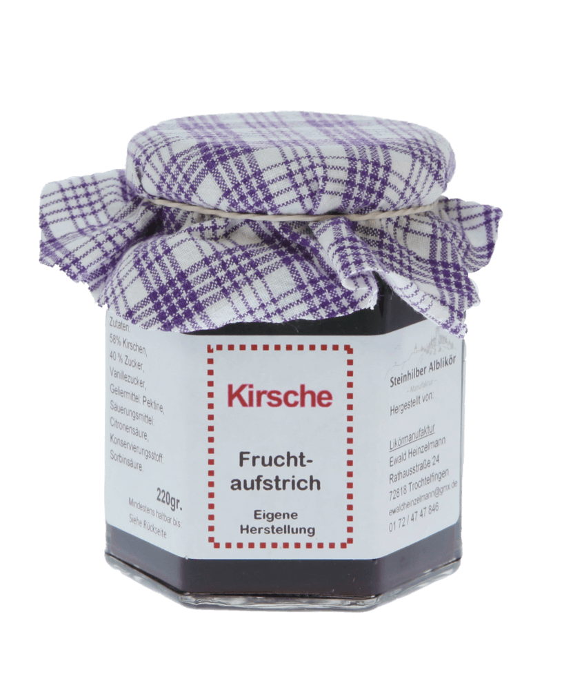 Kirschen Fruchtaufstrich 220 Gramm